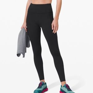black lululemon leggings